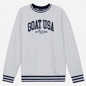 Goat USA Gray Sweater XS NWT （Size fit to XL）